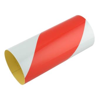 TM3100-Advertisement-Grade-Reflective-Sheeting-Red and white stripes